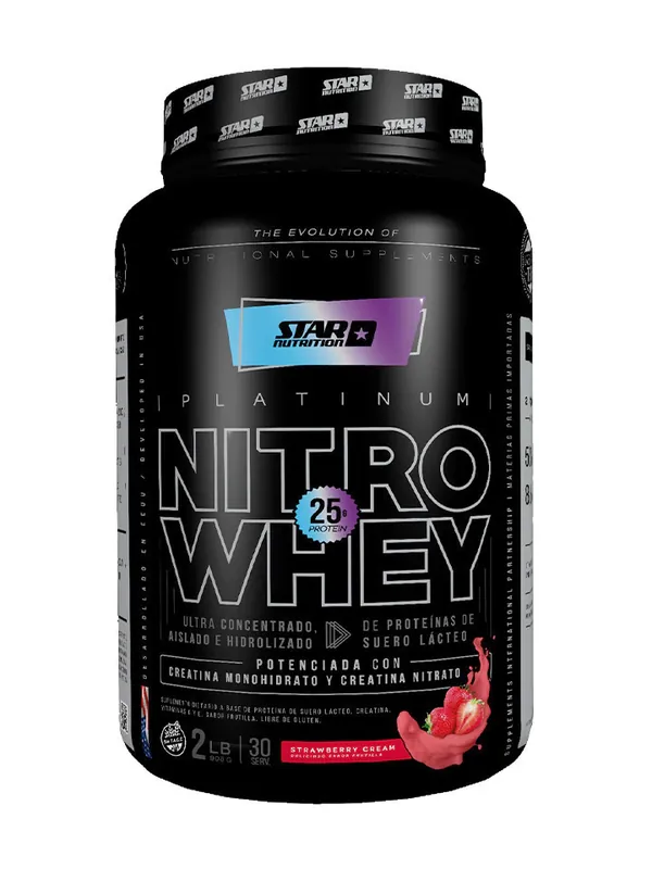 [TN-667307225] Nitro Whey 2lbs Star Nutrition (Vainilla)