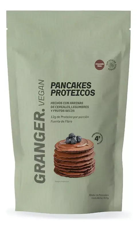 [TN-1518552501] Pancake Proteico Vegan Granger X400g