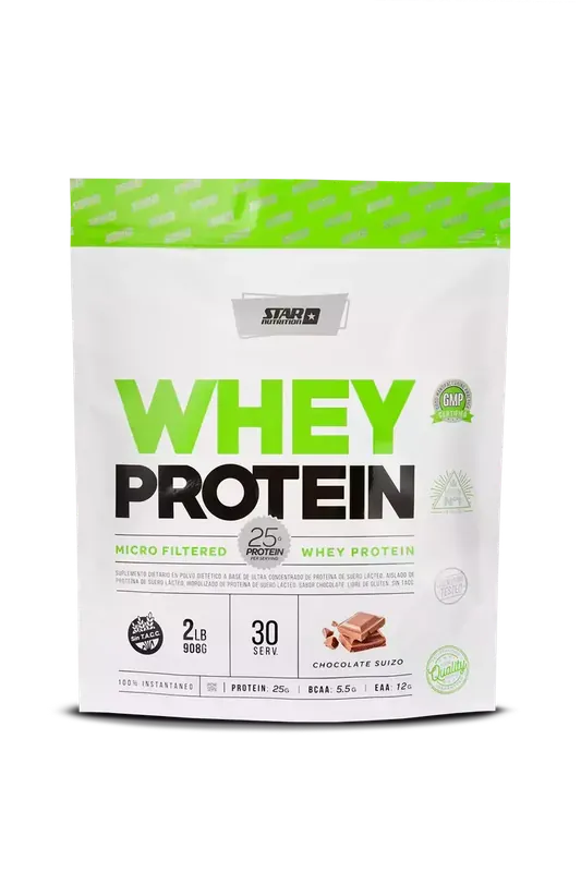 [TN-1284068466] Whey Protein Doypack 2 Lb Star Nutrition (Vainilla)