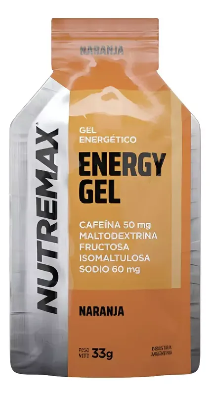 [TN-1518622295] Caja Gel Energy Nutremax 12 u (Naranja)