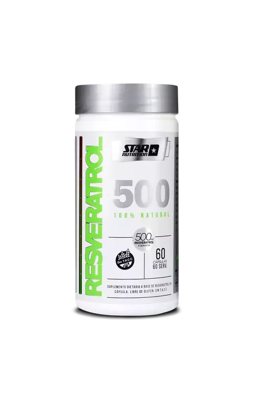 [TN-1303997542] Resveratrol 500 Star Nutrition